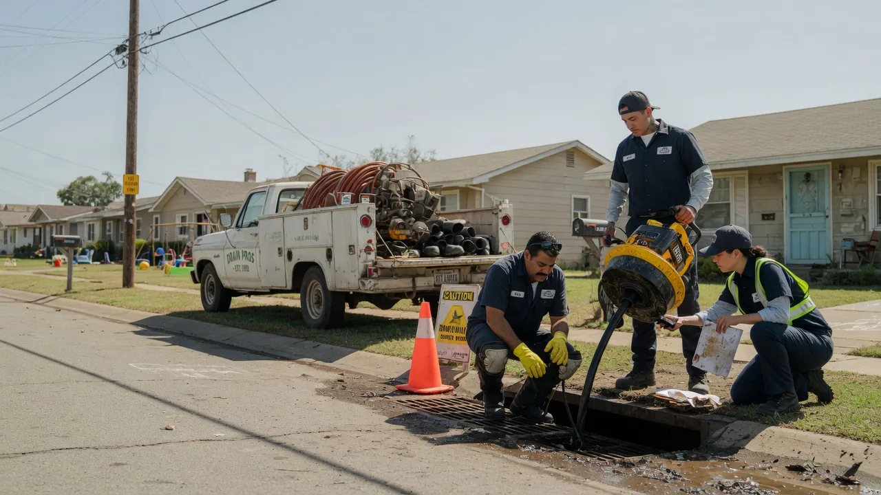 Drain Cleaning in Penwell, TX near me
